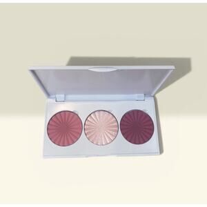 Ofra Cosmetics Midi Blush Palette Blossom Highlighter Wet Dry Face Cheek Kit NIB